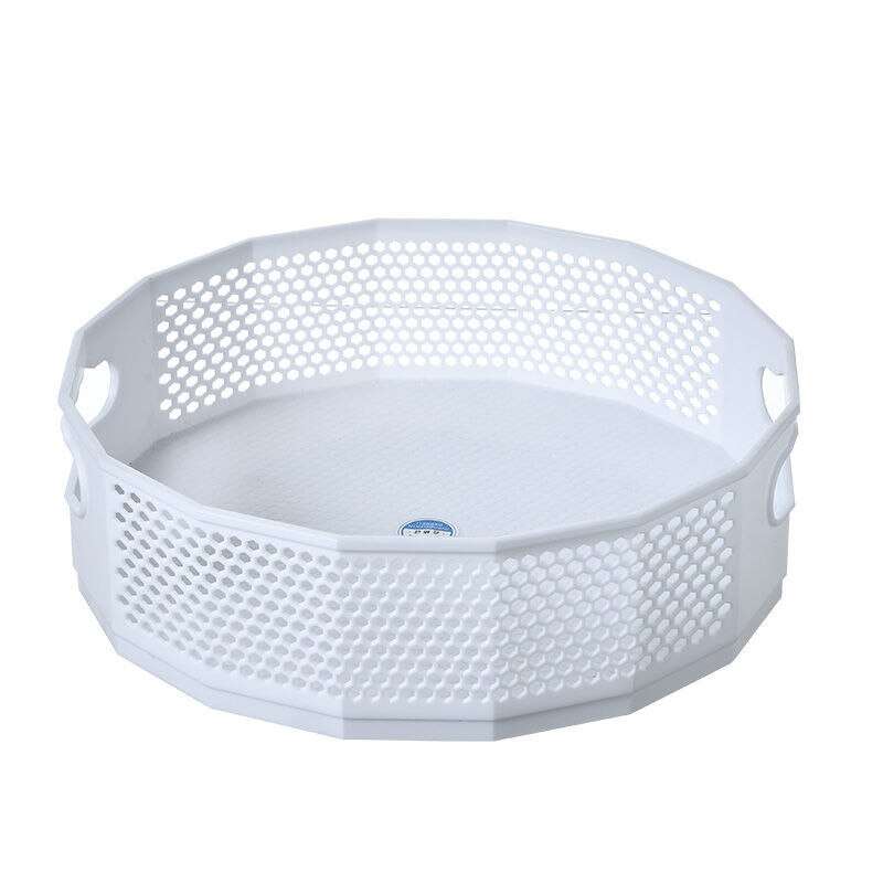 Rotating Organizer Cosmetic Storage Box Kitchen Bathroom Accessories Fruit Tray Multifunctional Desktop Seasoning Storage Rack
