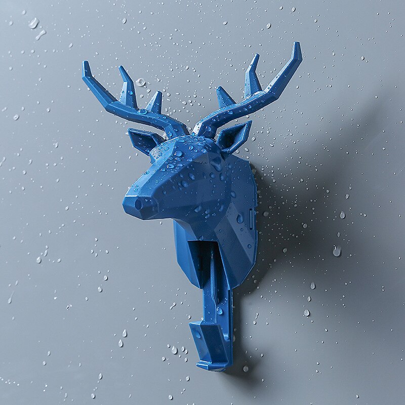 Animal Hook Hanger Strong Paste Storage Rack Home Decoration Key Hook Wall Sticker Universal Kitchen Bathroom Tool Creativity