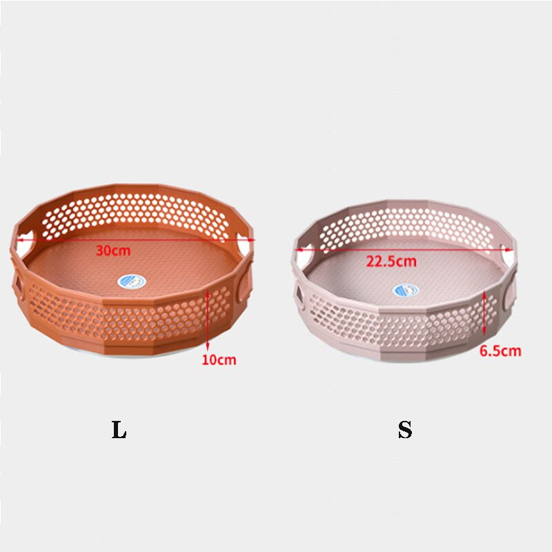 Rotating Organizer Cosmetic Storage Box Kitchen Bathroom Accessories Fruit Tray Multifunctional Desktop Seasoning Storage Rack