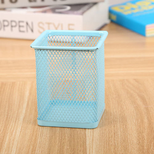 Yickyue Metal Penalty Organizer Mesh Desk Organizer Table 9 Grids Design Storage Box Drawer Pencil Pen Holder For Neatening Tools