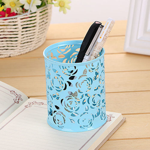 Yickyue Metal Penalty Organizer Mesh Desk Organizer Table 9 Grids Design Storage Box Drawer Pencil Pen Holder For Neatening Tools