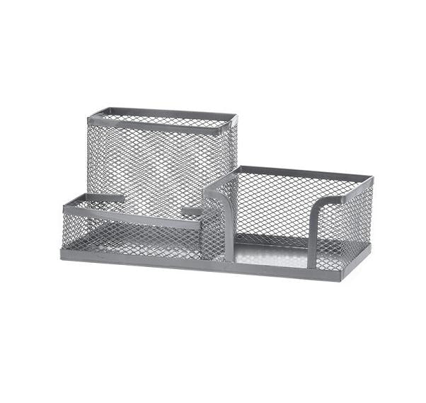 Yickyue Metal Penalty Organizer Mesh Desk Organizer Table 9 Grids Design Storage Box Drawer Pencil Pen Holder For Neatening Tools