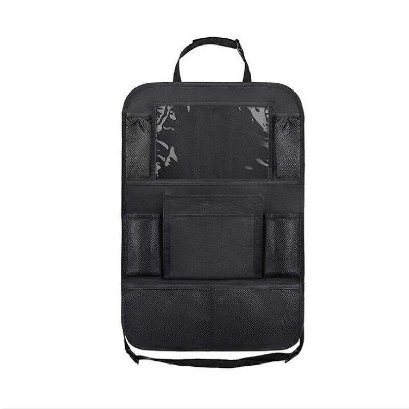 1pc/ 2pcs Car Seat Back Organizer 9 Storage Pockets with Touch Screen Tablet Holder Protector for Kids Children Car Accessories