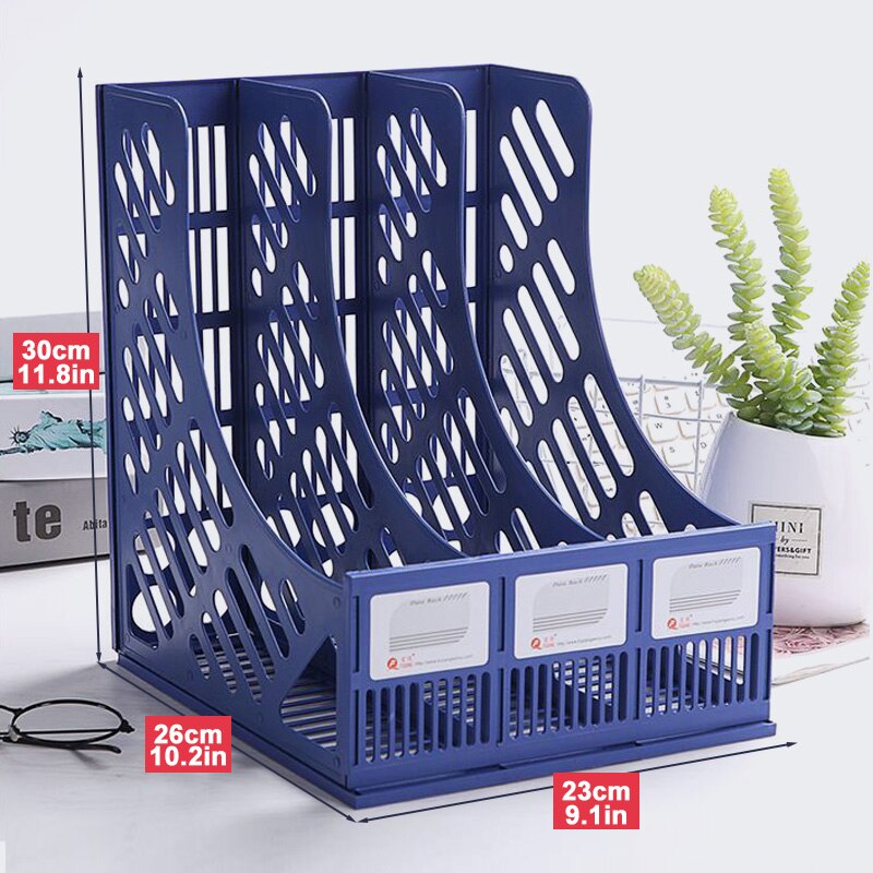 4-piece desktop storage box  Document storage basket  File rack  A4 paper storage rack Clearance sales