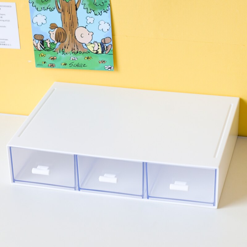 Ins Large Drawer Storage Box Desktop Cosmetics Organizer Storage Multilayer Drawer Tape Student Stationery Desk Combination Rack