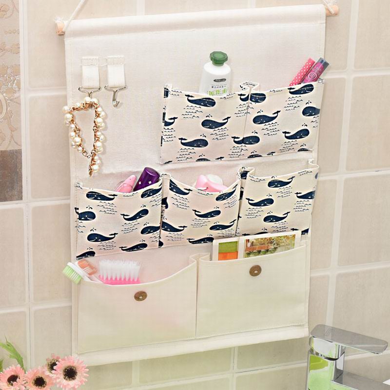Wall Hanging Organizer Bag Multifunction Holder Storage   Pockets s Makeup Rack Jewelry  Pocket