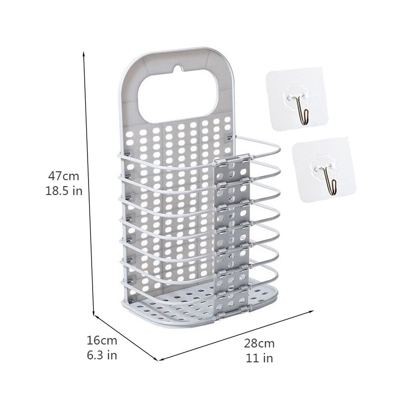 Dirty laundry basket laundry storage basket Collapsible Wall Mounted Laundry Basket Home bathroom dirty clothes storage basket