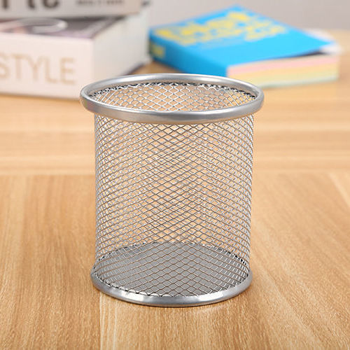 Yickyue Metal Penalty Organizer Mesh Desk Organizer Table 9 Grids Design Storage Box Drawer Pencil Pen Holder For Neatening Tools
