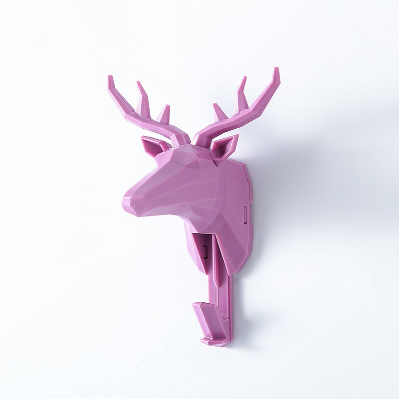 Animal Hook Hanger Strong Paste Storage Rack Home Decoration Key Hook Wall Sticker Universal Kitchen Bathroom Tool Creativity