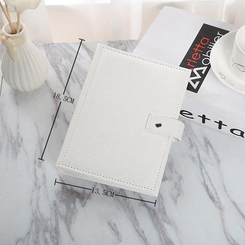 Earring Storage Box Jewelry Organizer Storage Rack Portable Jewelry Bag Creative Foldable Book-shaped Leather Display Stand