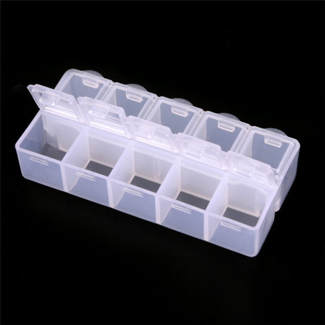 Portable Pill Cases Travel Dispen Storage Container Colorful Drug Dispenser Packing Container 2/4/6 Slot Moisture-proof Pill Box