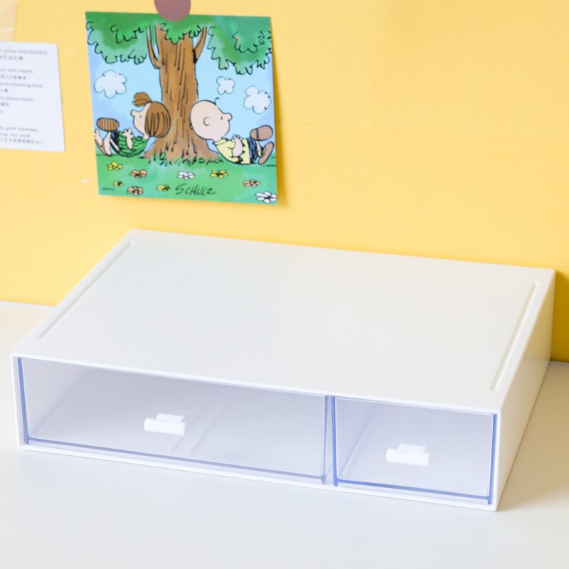 Ins Large Drawer Storage Box Desktop Cosmetics Organizer Storage Multilayer Drawer Tape Student Stationery Desk Combination Rack
