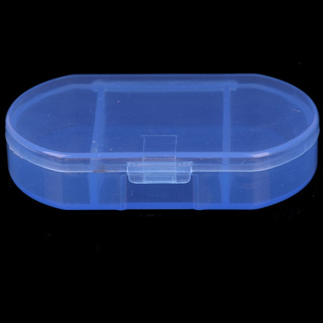 Portable Pill Cases Travel Dispen Storage Container Colorful Drug Dispenser Packing Container 2/4/6 Slot Moisture-proof Pill Box