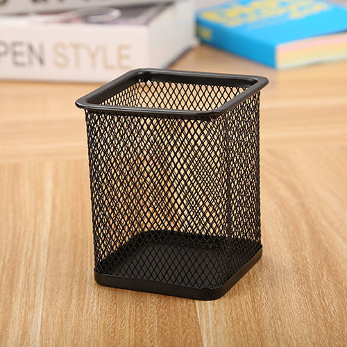 Yickyue Metal Penalty Organizer Mesh Desk Organizer Table 9 Grids Design Storage Box Drawer Pencil Pen Holder For Neatening Tools