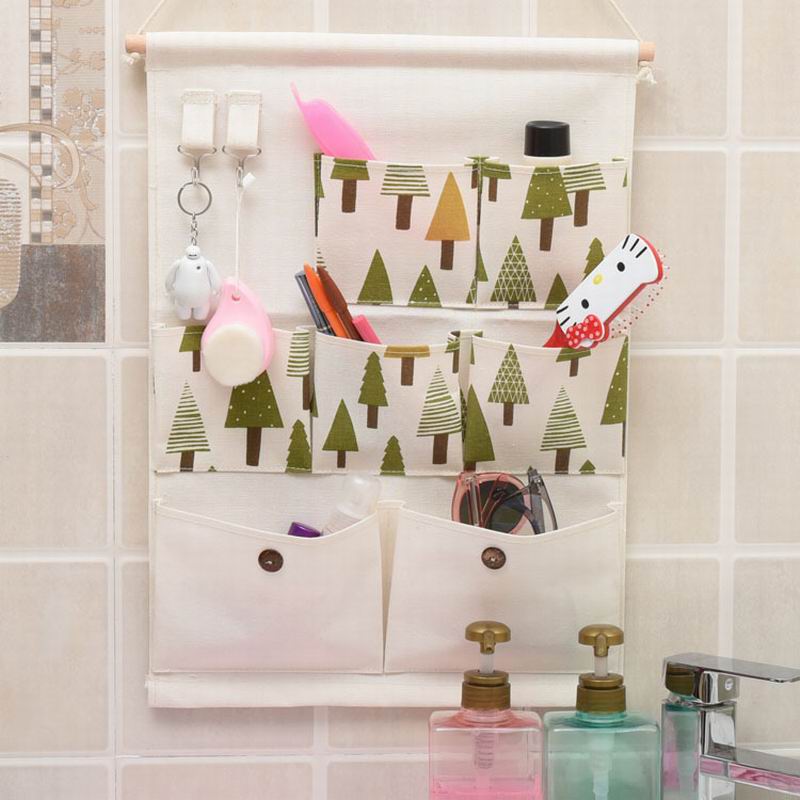 Wall Hanging Organizer Bag Multifunction Holder Storage   Pockets s Makeup Rack Jewelry  Pocket