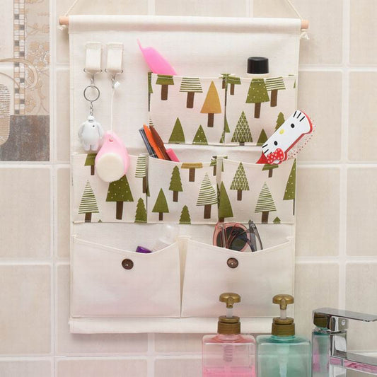 Wall Hanging Organizer Bag Multifunction Holder Storage   Pockets s Makeup Rack Jewelry  Pocket
