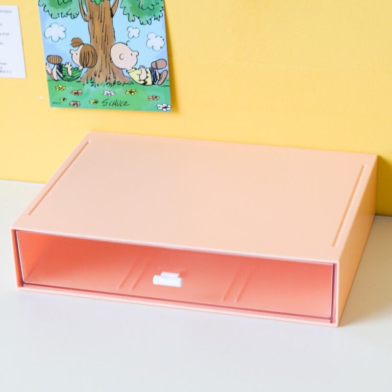 Ins Large Drawer Storage Box Desktop Cosmetics Organizer Storage Multilayer Drawer Tape Student Stationery Desk Combination Rack